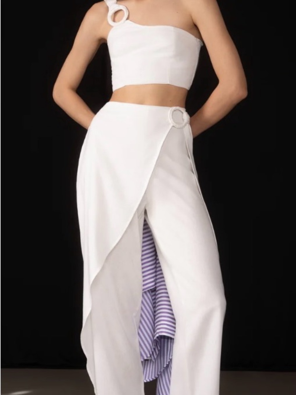 Peixoto White Scarlet Cover Up Pants Size XL